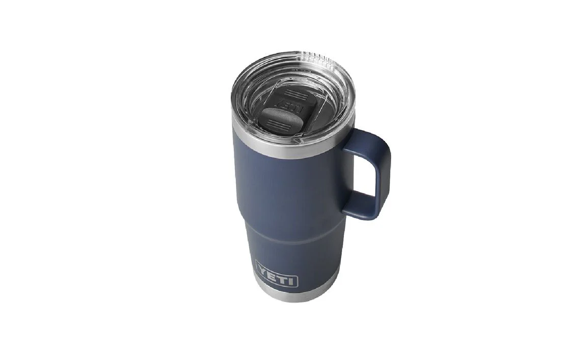 20 oz. / 591ml Travel Mug w/ Stronghold Lid - Navy - Image 3