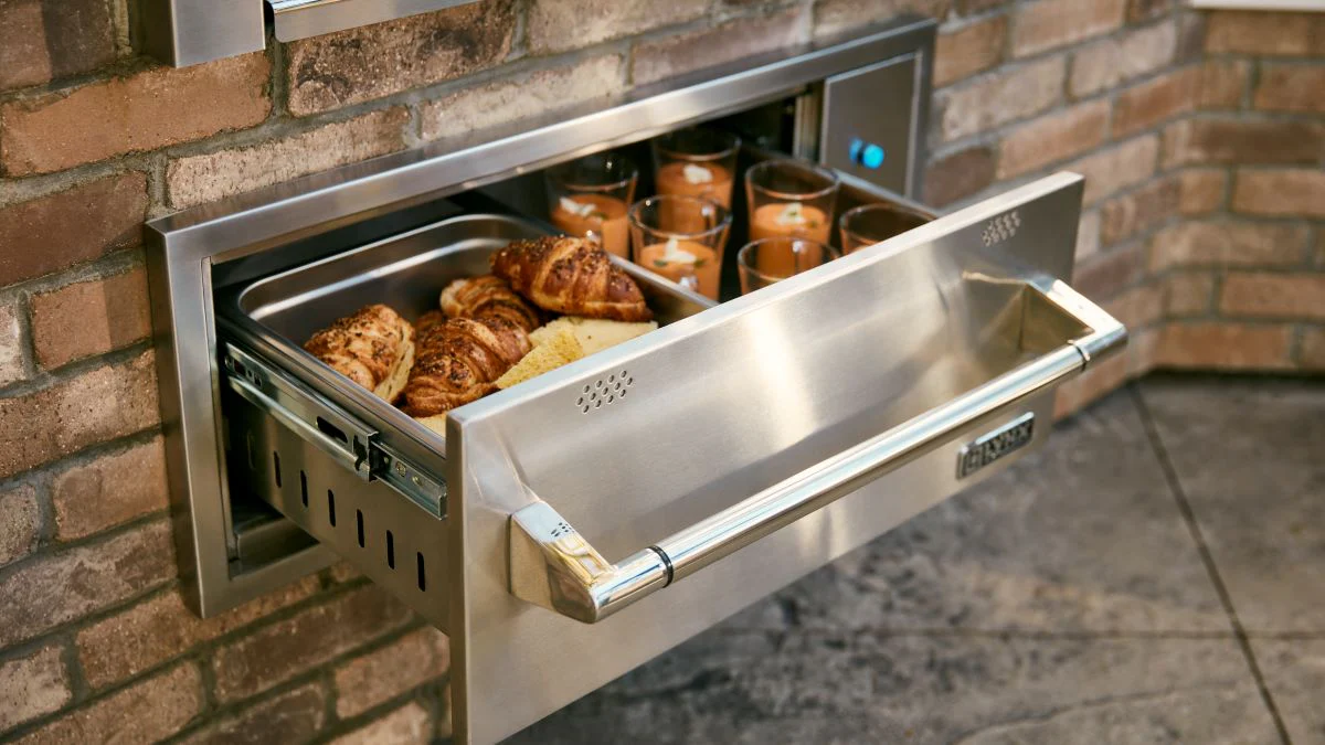 30" Professional Outdoor Warming Drawer - Image 5