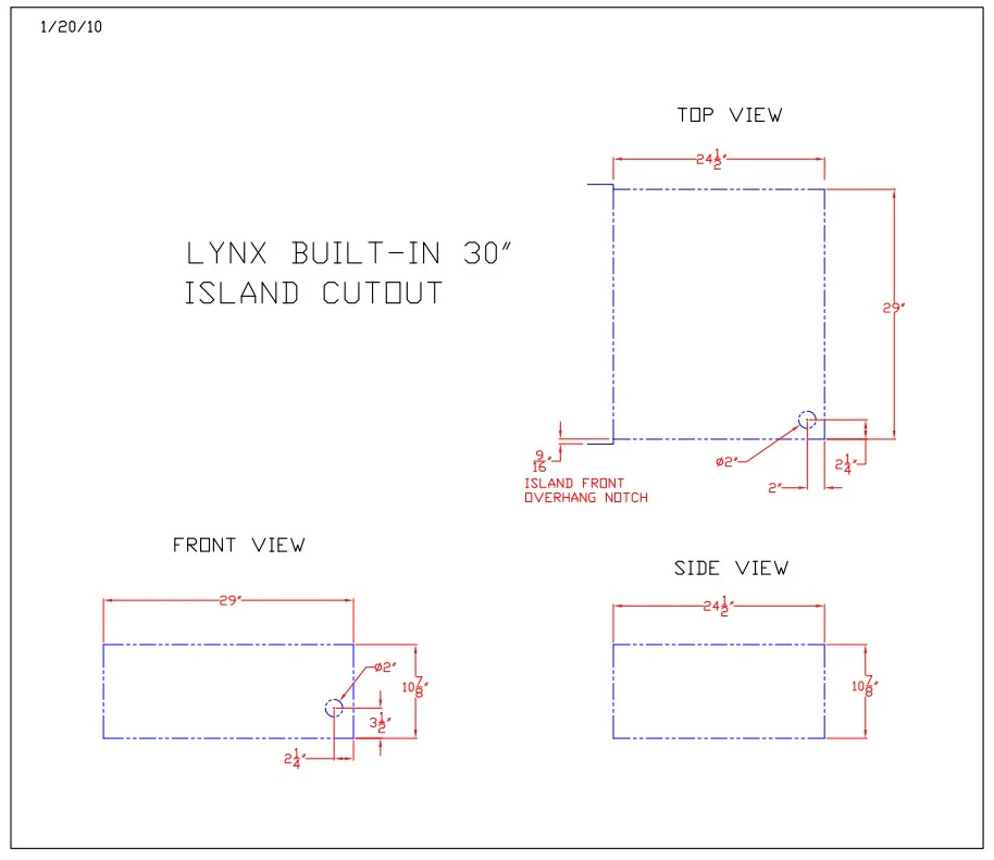 30" Professional Built-in Grill with All Ceramic Burners and Rotisserie (L30R-3) - Image 16