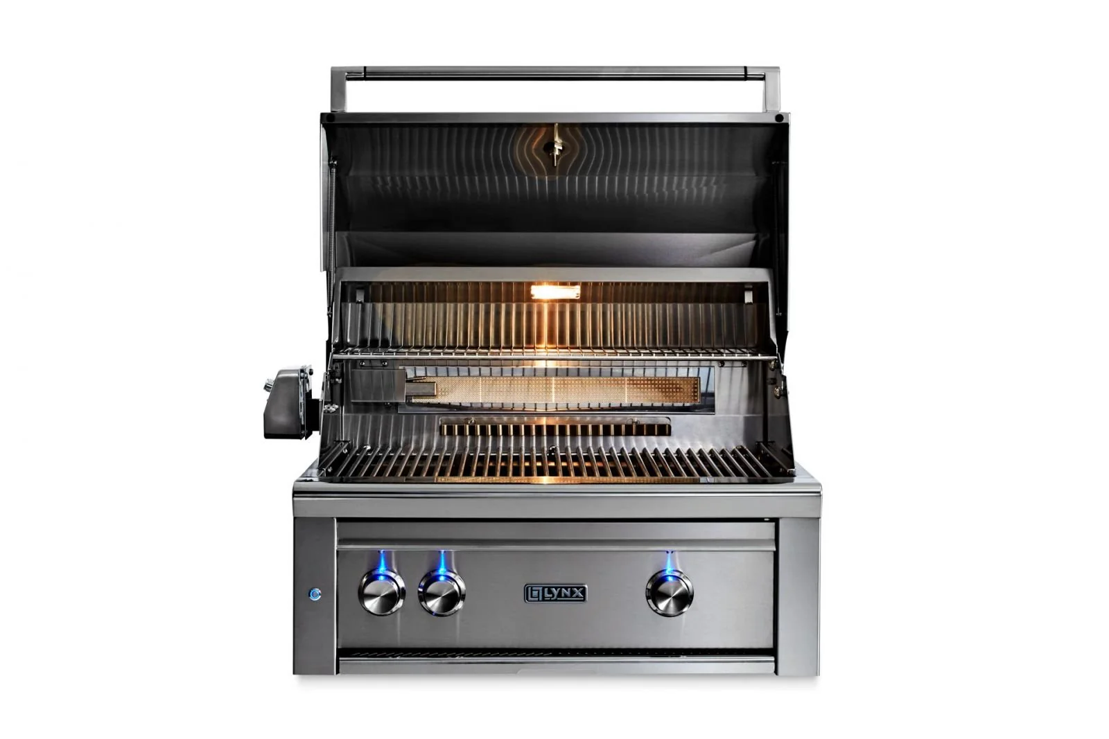 30" Professional Built-in Grill with All Ceramic Burners and Rotisserie (L30R-3) - Image 3