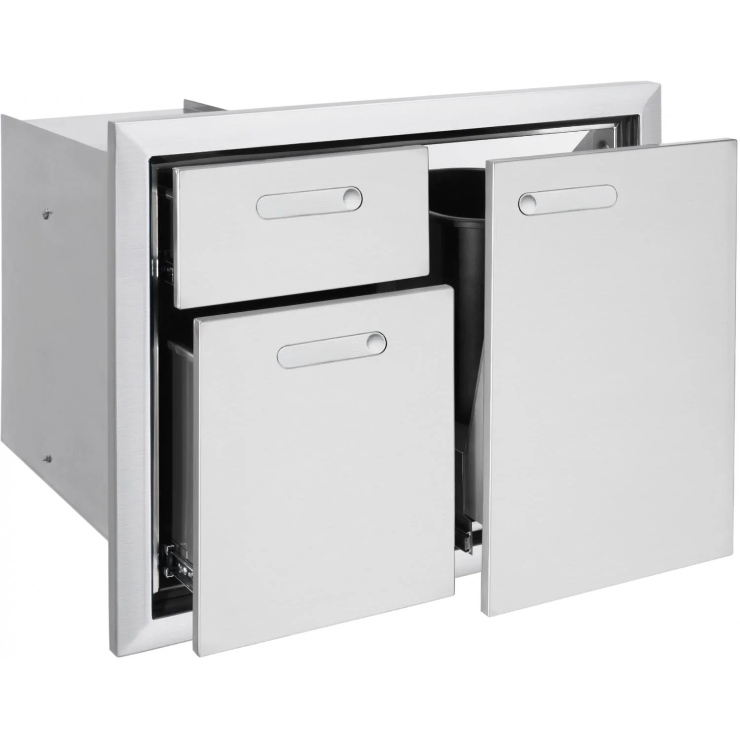 30" Ventana Trash Drawers Combo - Image 5