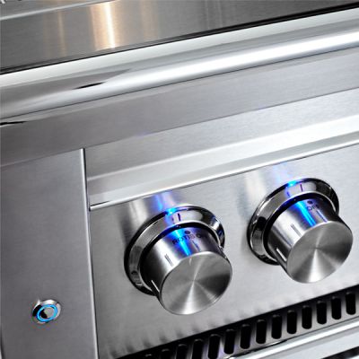 36" Freestanding Grill with 1 Prosear Infrared Burner and 2 Stainless Steel Burners (L601PSF) - Image 7