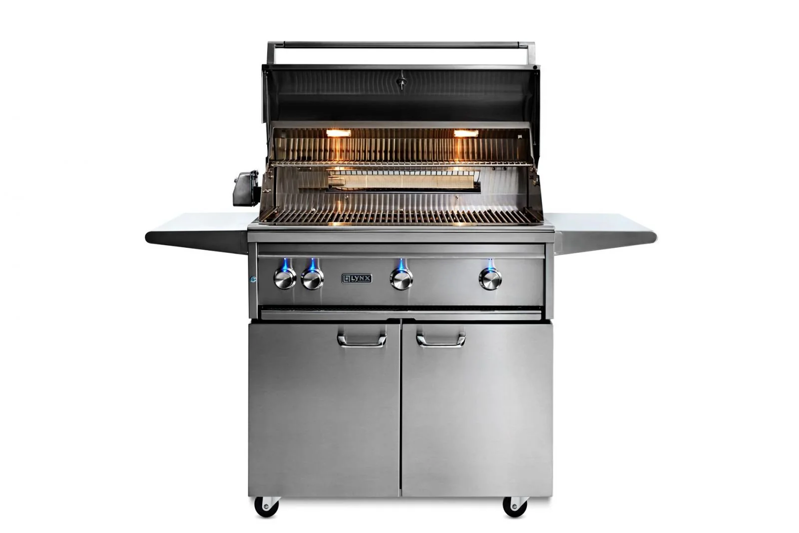 36" Professional Freestanding Grill with All Trident Infrared Burners and Rotisserie (L36ATRF) - Image 4