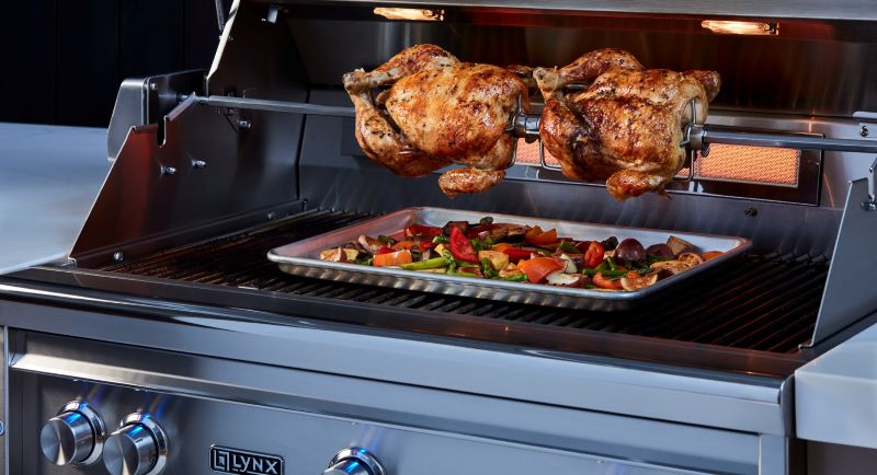 42" Professional Built-in Grill with All Ceramic Burners and Rotisserie (L42R-3) - Image 17